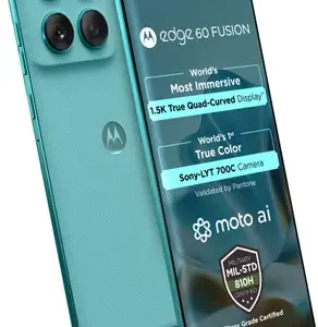 MOTOROLA Edge 60 Fusion 5G (PANTONE Amazonite, 256 GB) (8 GB RAM)